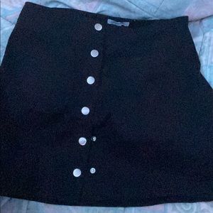 This is a small adorable skirt it’s black